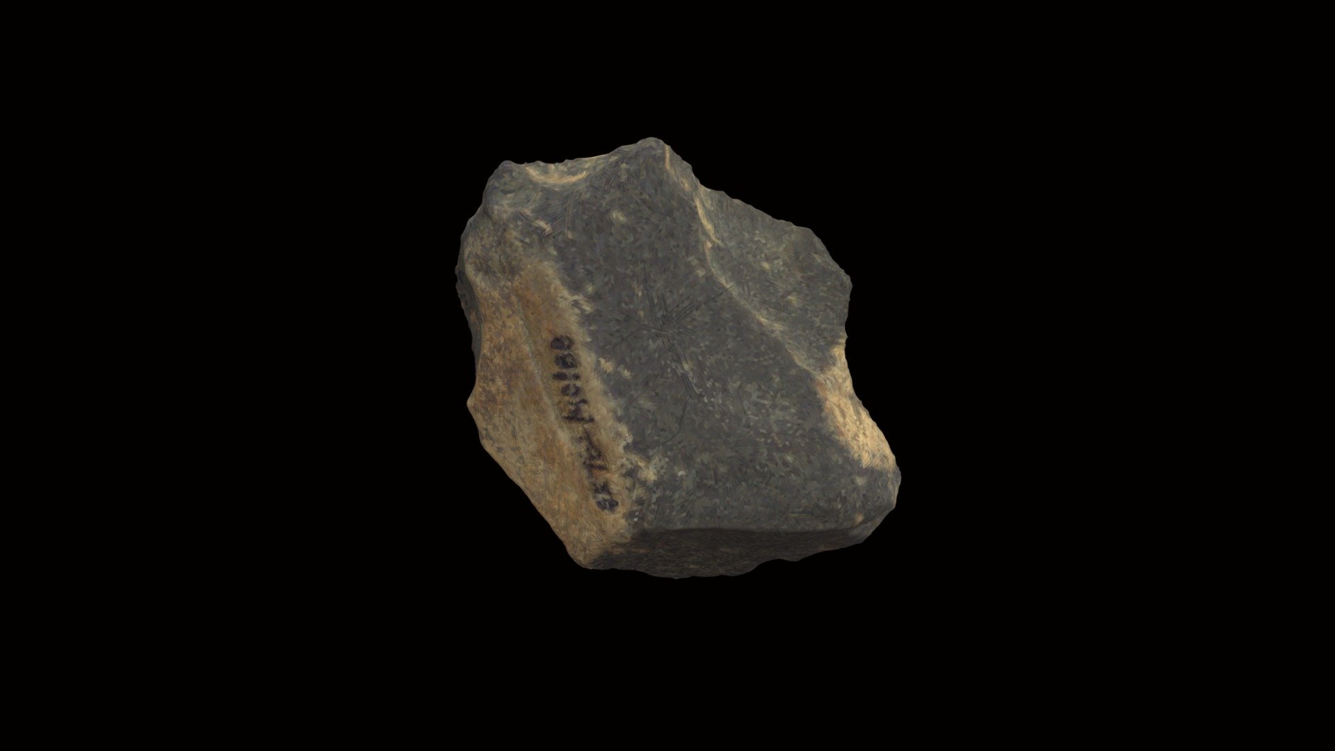 Flint/Chert Core (VCU_3D_3068) - Download Free 3D model by Virtual ...