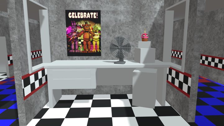 Ultimate FNaF Model Pack on X: We're updating the FNaF 1 map rooms! And  also a look on our freshly finished office! [Fixed mats] [New wall tex's] # FNaF #FNaFArt #FiveNightsAtFreddys #UFMP #UltimateFNaFModelPack