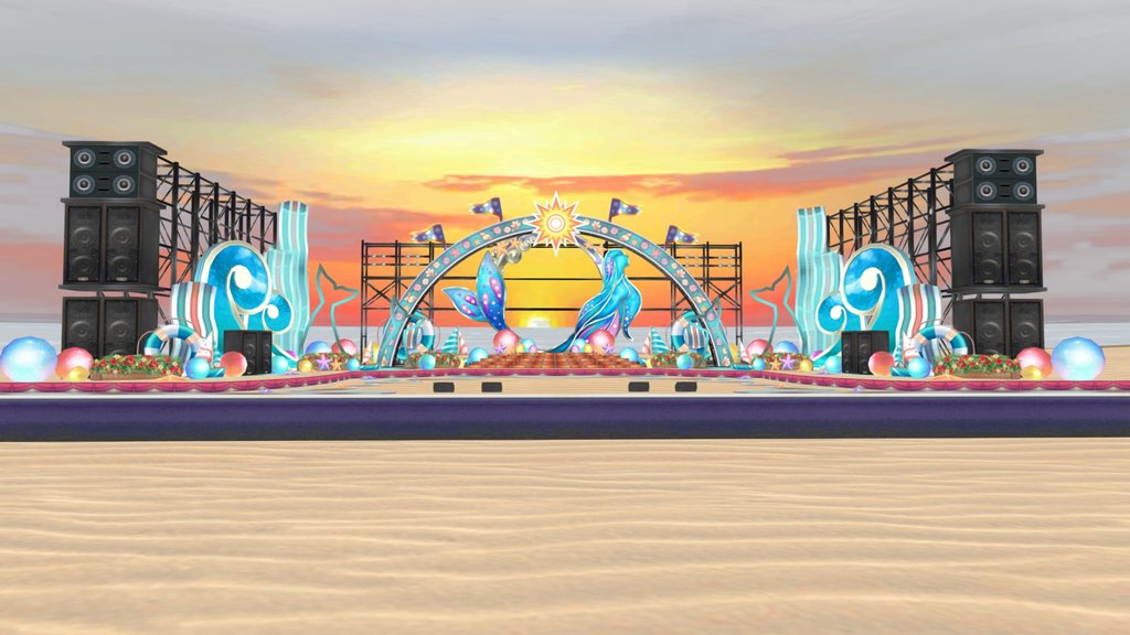 SIFAS Beach Stage