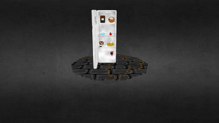 Fairytale-Fridge 3D Model