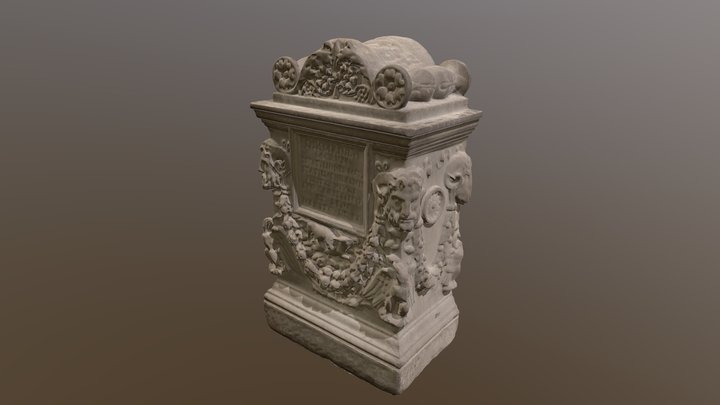 Grave altar 3D Model