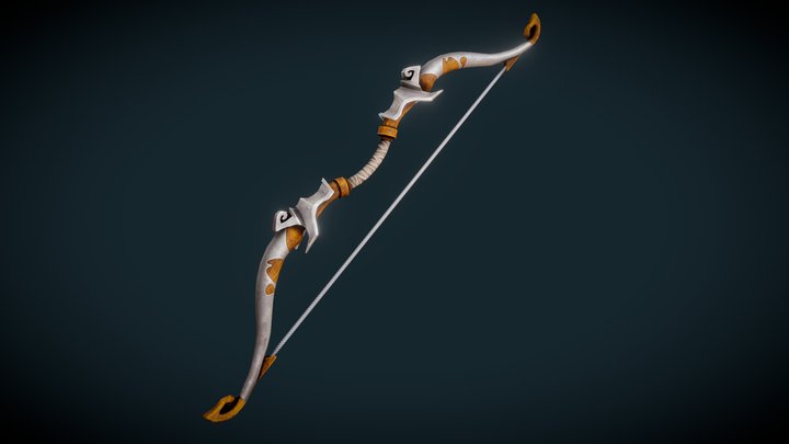 Stylized Bow 3D Model