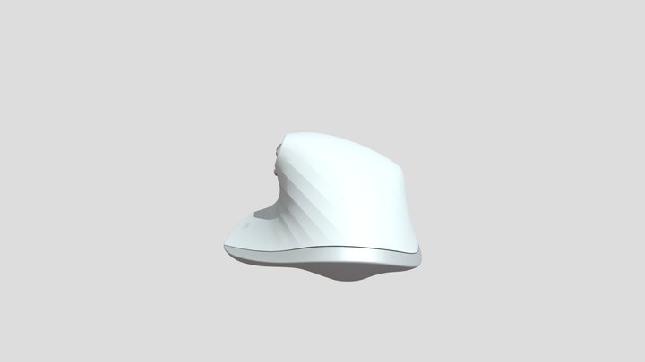 910-006558_MX MASTER 3S Pale Grey - AR-360 3D Model