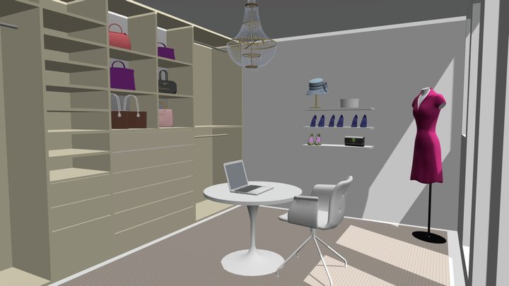 Glamour Studio Caguas 3D Model