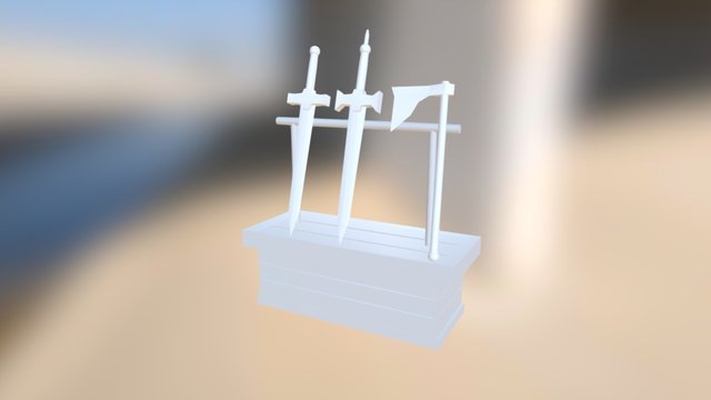 Weapon Display 3D Model