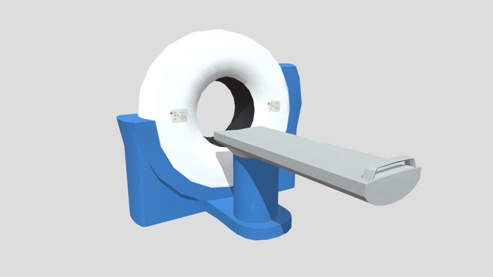 CT Machine Model 3D Model