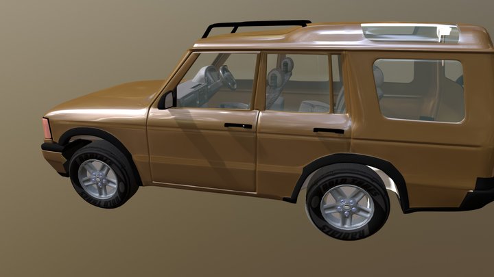 Land Rover Discovery Series II 2002 3D Model