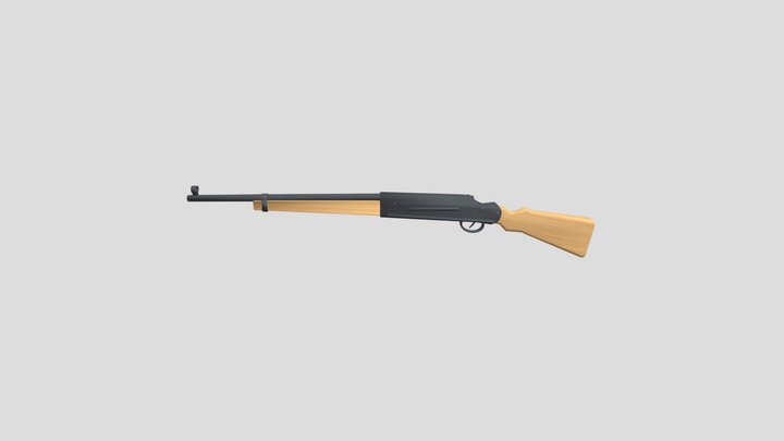 Gun 3D Model