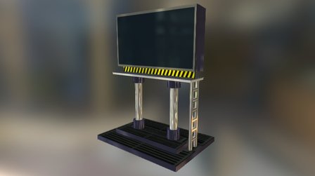 Billboard/Screen 3D Model
