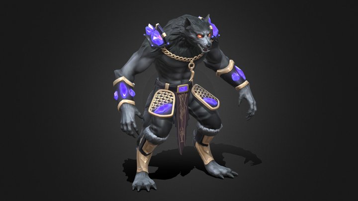 Werewolf_PBR 3D Model