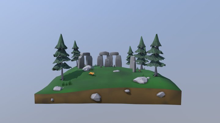 KNB127 Christian Staats 3D Animated Project 3D Model