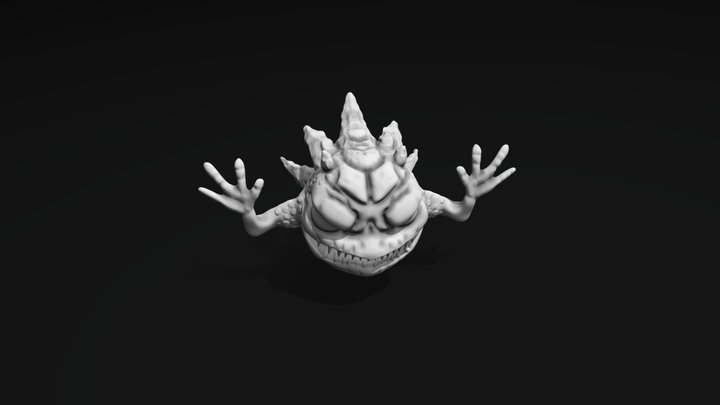 Bomb Final Fantasy1 3D Model