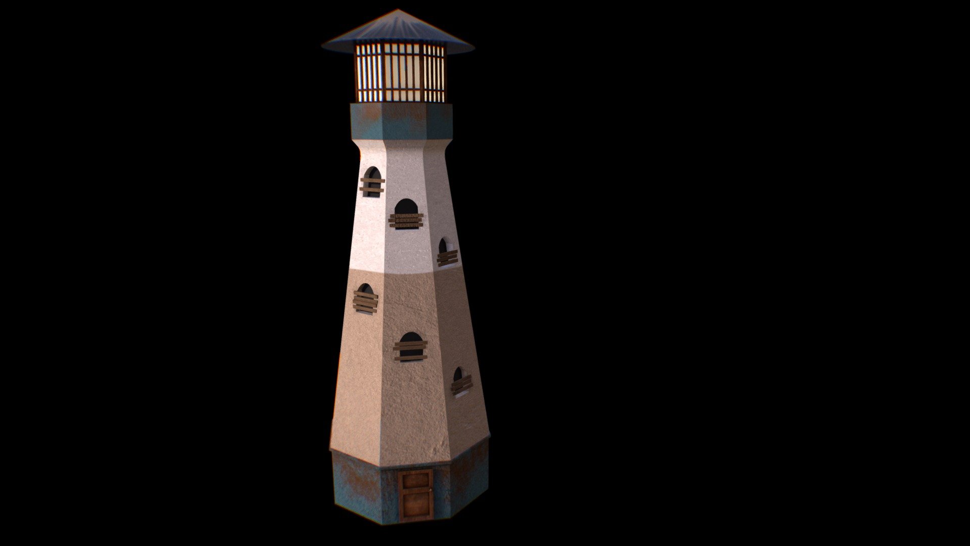 To The Moon Lighthouse Download Free 3D model by FordVFX [e62f7fb