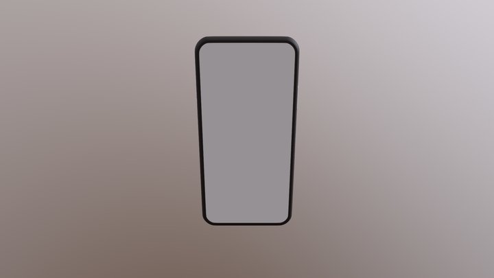 Iphone X 3D Model