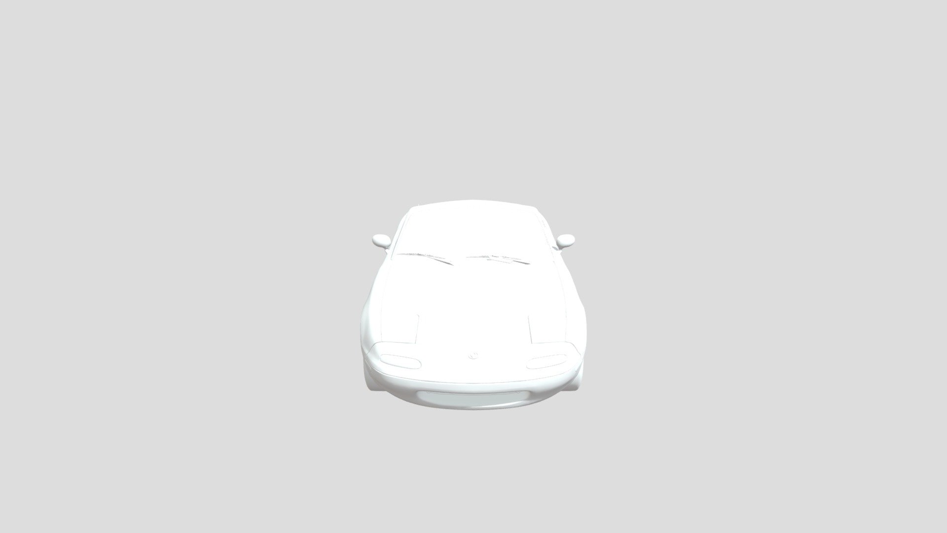 1993 Mazda Miata Red (realistic)