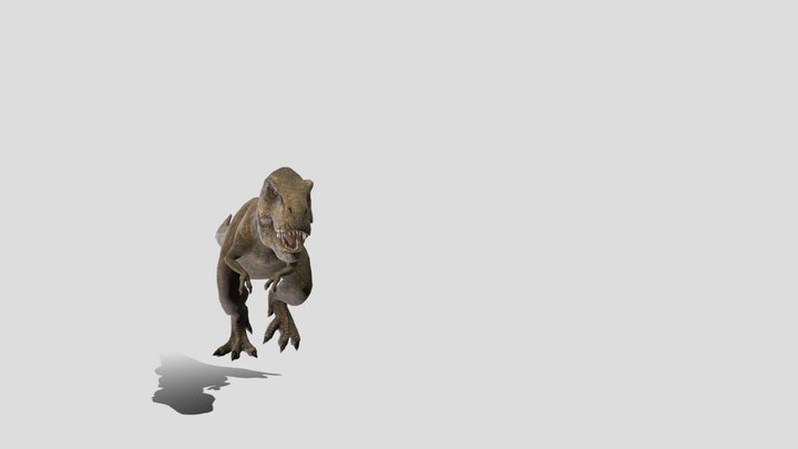 Mobile_-_jurassic_world_alive_-_rexy 3D Model