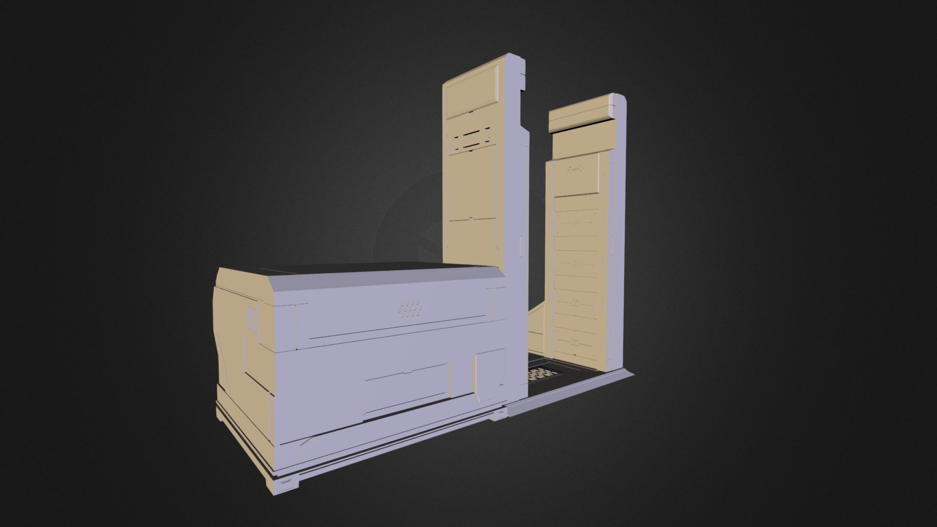 Deus_Ex_Scanner_High_Complete.obj - 3D model by Exroath [e6328e4 ...