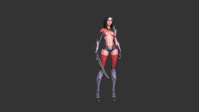Girl 3D Model