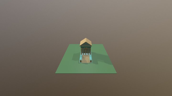 Temple 3D Model