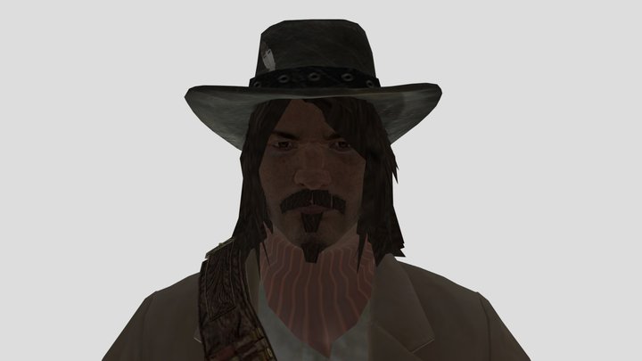 RDR1 - Jack Cowboy 3D Model