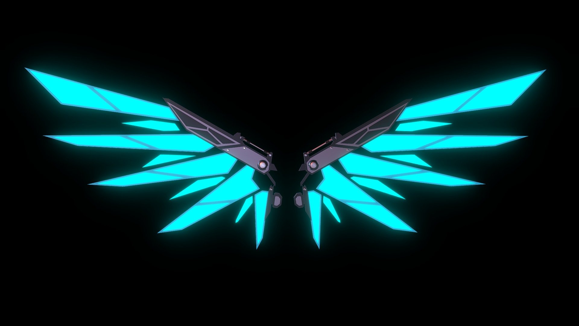 Mechanic Wing Buy Royalty Free 3D model by tran.ha.anh.thu.99