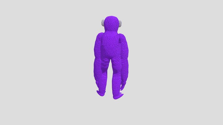 lethal ape legs but purple 3D Model
