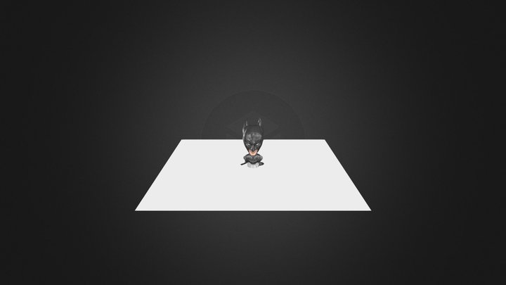 Low Poly Batman 3D Model