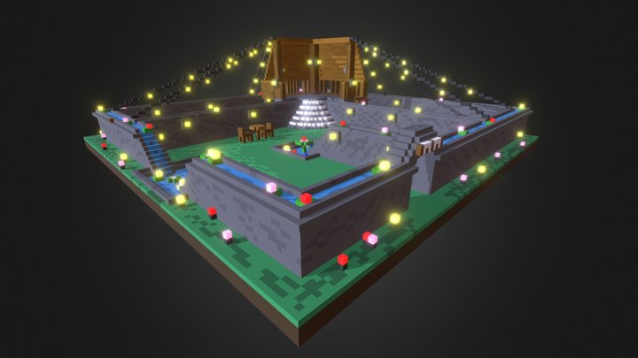 Light Camp 3D Model
