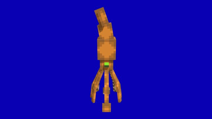 Calamar Gigante 3D Model