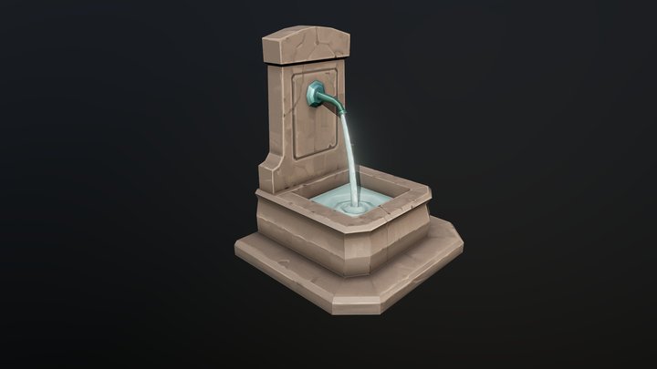 Fountain – Free 3D Model STL