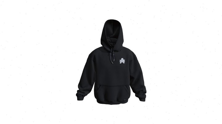 AP hoodie_patch 3D Model