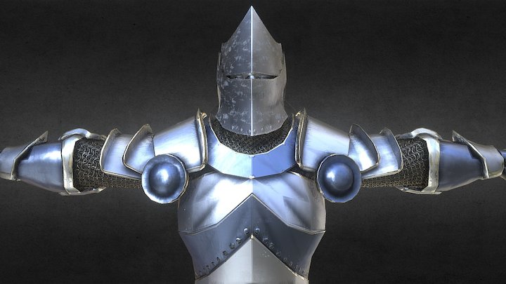 Knight 1024x1024x7 3D Model