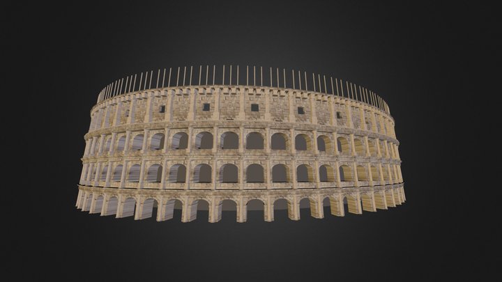 Colosseum WIP 2 3D Model