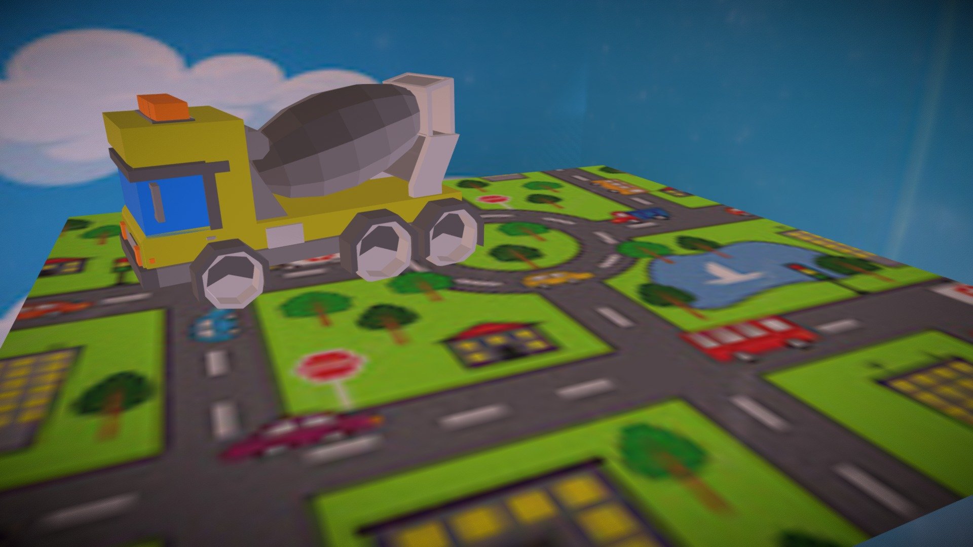 PIA Modelado Camion 3D