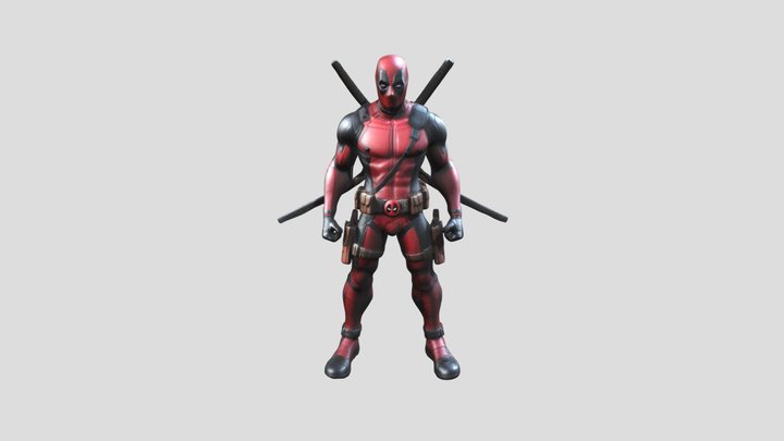 Deadpool model 3D Model