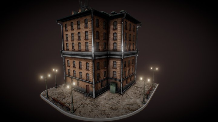 Old House 3D Model