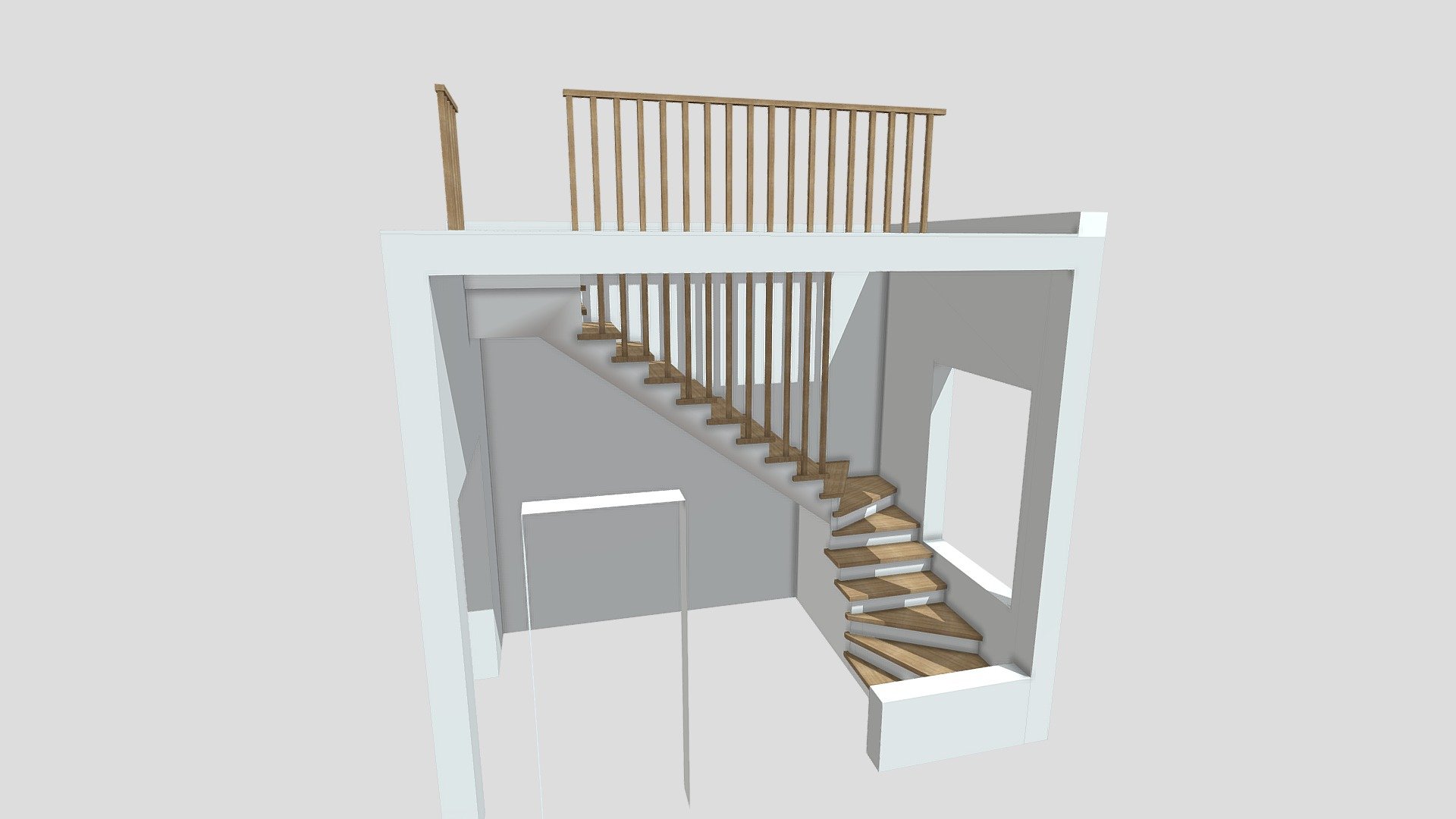 Лестница - 3D model by lestnitsi [e63d7b5] - Sketchfab