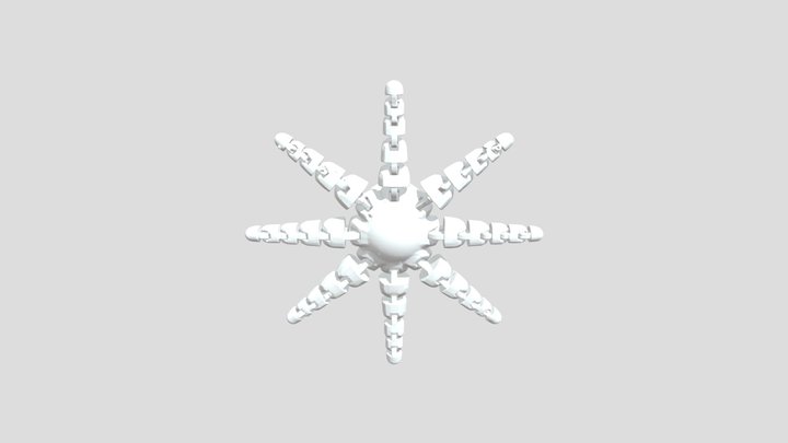 Articulated Octopus Fidget Toy STL |…