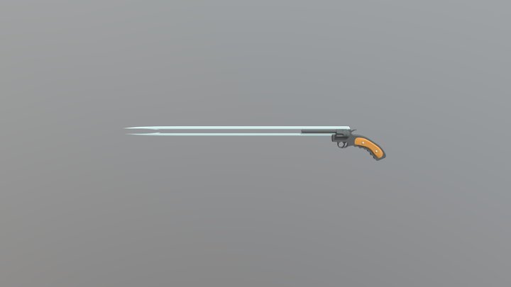 Gunbladey thingie 3D Model
