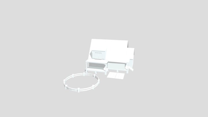 huis2 textured 3D Model