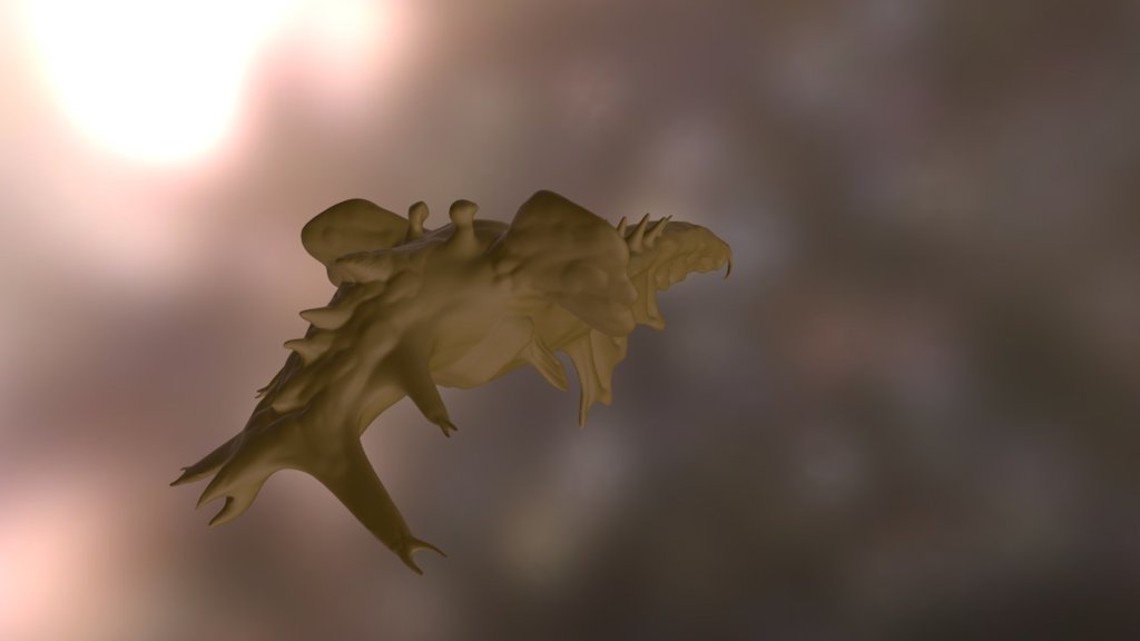 Large Eared Cuttlefish (highpoly)
