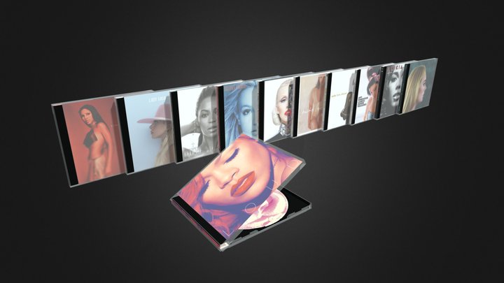 CD Music 01 – Free 3D Model STL