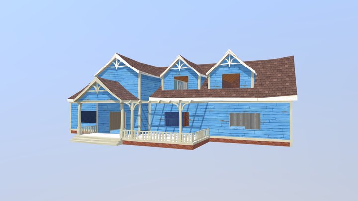 Hello Neighbor - Neighbor's House (Alpha 2) 3D Model