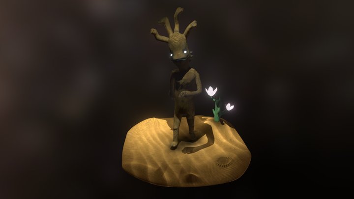 Medoodsa (Based on a work by Jennifer Ellison) 3D Model