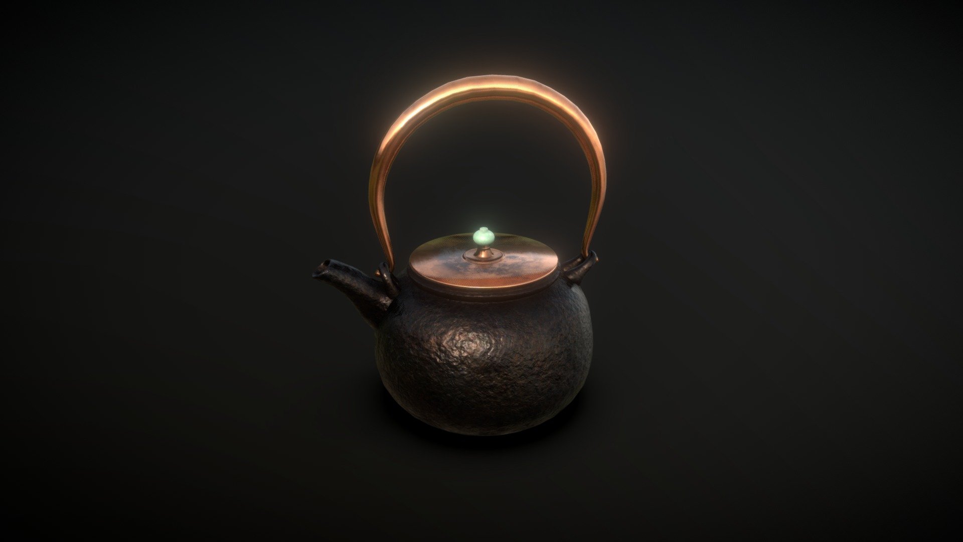 Simple Tea Kettle Download Free 3D model by iedalton [e640e4e