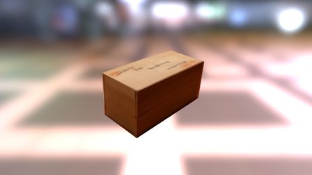 Sake Box Test 3D Model