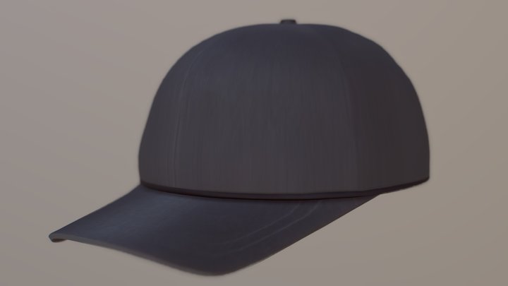 Baseball Cap or Hat 3D Model