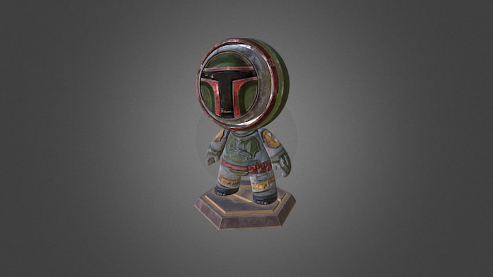 Boba Mat - The Substance Hunter 3D Model