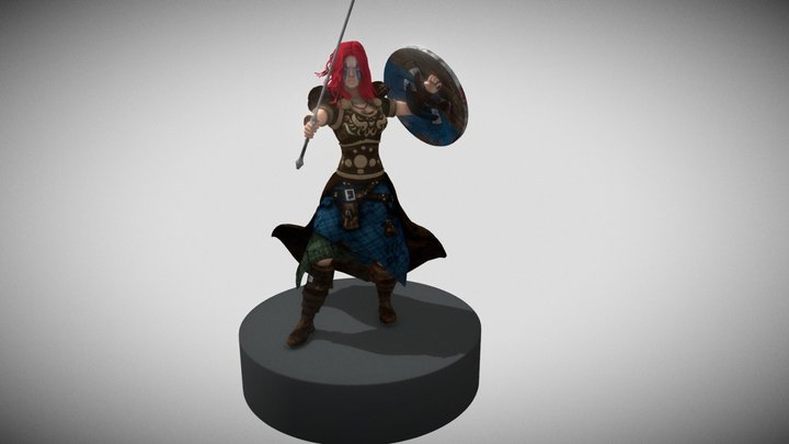 Boudica 3D Model