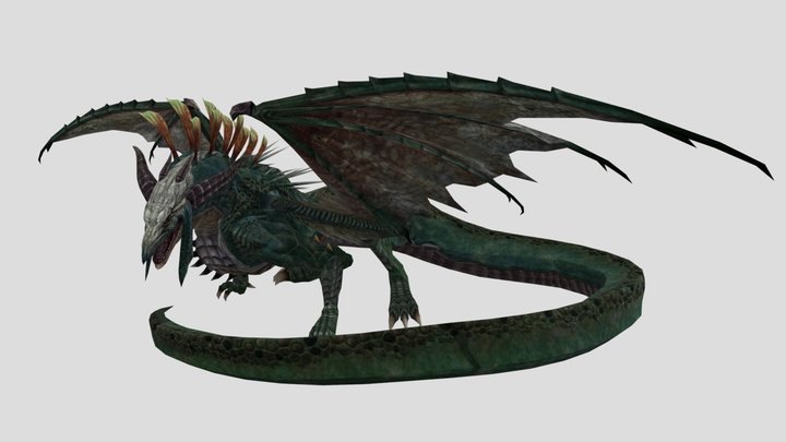 Dragon - The Last Remnant 3D Model